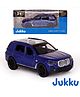 Jukku Resembling BMW X7 Diecast Car -  Pullback -  Openable Doors & Boot -  1:36 Scale - Blue