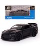 Jukku Resembling Ford Mustang Diecast Car -  Pullback -  Openable Doors & Boot -   1:36 Scale - Black