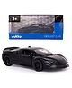 Jukku Resembling Ferrari SF90 Diecast Car -  Pullback -  Openable Doors & Back Bonnet -  1:36 Scale - Black