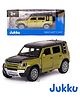 Jukku Resembling Defender Diecast Car, Pullback, Openable Doors & Bonnet, 1:36 Scale - Green