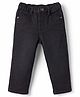Babyhug Full Length Washed  Denim Jeans with Stretch- Black