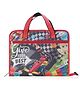 Echo Boomers Kids Activity & Art Organizer Bag | A4 On-The-Go Drawing Bag  Give Your Best Race Car Theme - Red