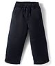 Olio Kids Denim Woven Full Length Cut N Sew Solid Jeans - Navy Blue