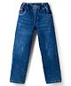 Olio Kids Denim Woven Full Length Distressed Jeans - Blue