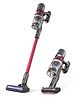 AGARO Supreme Cordless Stick Vacuum Cleaner,2in1 Handheld & Stick, 400W Brushless Motor, 25 kPa Suction Power, 3 Adjustable Suction Modes, Adjustable Head, Rotary Brush, Bagless Dry Vacumming - Red