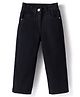 Kookie Kids Denim Full Length Washed Jeans - Black