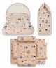 Toddylon Baby Bedding Set Bed Infant Sleeping Essentials (0-6 Months) Pink