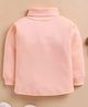 Unfab Cotton Jersey Knit Full Sleeves Solid Thermal Vest - Peach