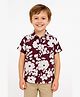 JusCubs Rayon Woven Half Sleeves Floral Printed Shirt - Multi Colour