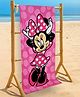 Yellow Bee Cotton Disney Mickry & Friends Featuring Minnie Mouse Printed Towel - Pink