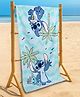 Yellow Bee Cotton Disney Featuring Stitch Printed Towel - Blue
