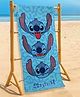 Yellow Bee Cotton Disney Featuring Stitch Printed Towel - Blue