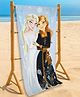 Yellow Bee Cotton Knit Disney Frozen Featuring Elsa & Anna Printed Bath Towel - Multi Colour