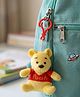 Babyhug Disney Winnie The Pooh Soft Toy Keychain for Kids| Mini Plush Character with Hook for Bags, Keys & Backpacks| Ultra-Soft & Lightweight| Washable| Collectible Travel Buddy| BIS Certified