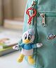 Babyhug Disney Donald Duck Soft Toy Keychain for Kids| Mini Plush Character with Hook for Bags, Keys & Backpacks| Ultra-Soft & Lightweight| Washable| Collectible Travel Buddy| BIS Certified