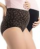 Bella Mama Cotton Elastane Knit Printed Panty Set Pack Of 2 (Colour May Vary)
