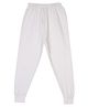 DOLLAR Cotton Blend Knit Striped Thermal Pants - Off White