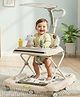 Baybee 3-in-1 Baby Walker for Kids 6 to 18 Months with Rocker Mode, Removable Toy Bar, Adjustable Height, Inbuilt Music, Sunshade & Smooth 360° Wheels | Easy Folding Walker for Boys & Girls (Beige)