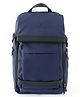 THE CLOWNFISH Trek Series Laptop Bag | 18 Inch Travel Laptop Backpack For Men & Women with USB Port | 25 Litre Capacity | Navy Blue