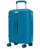 THE CLOWNFISH Skyroller Series 20inch Cabin Trolley Bag for Travel|Hard Suitcase for Travel with Steel+ABS Trolley, Wheels, 360 Degree Rotation - Sea Blue