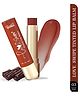 Glam21 Love Swipe Tinted Lip Balm | Lip Care with Vitamin C, Hyaluronic Acid, Ceramide & SPF 30 |3 g,Brownie Fudge