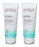 Lotus Derma botanics Kojic Acid + Multi Berry Blemish Free Facewash| Reduces Pigmentation - Acne | 100 g Each ( Pack Of 2 )