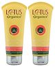 Lotus Organics+ Brightening De-Tan Face Pack | For Soft - Glowing & Radiant Skin | 100 g ( Pack Of 2 )