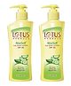 Lotus Herbals Aloesoft Daily Body Lotion | Non Greasy | Spf 20 | For All Skin Types | 250 Ml ( Pack Of 2 )