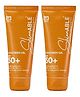 Skinnable Sunscreen Gel Matte finish ,Water Resistant Spf 50+ - 50 g ( Pack Of 2 )