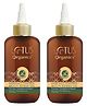 Lotus Organics+ Hair Fall Control Multi Herbs Hair Oil | Red Onion | Sulphate & Paraben Free | 200 ml ( Pack Of 2 )