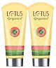 Lotus Organics+ Sheer Brightening Mineral Sunscreen | Non Greasy & Lightweight | Spf 50 | Pa+++ | 100 g ( Pack Of 2 )