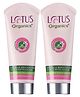 Lotus Organics+ Precious Brightening Face Exfoliator | Gentle And Effective Organic Face Scrub | 100 g ( Pack Of 2 )