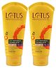 Lotus Professional Phytorx Uv Defence Sunblock Spf 100 Pa+++ | Dull & Damaged Skin | Paraben Free | 50 g Each ( Pack Of 2 )