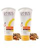 Lotus Professional Phytorx Whitening Dry-Touch Daily Sunblock Spf 80 Pa+++ | Skin Whitening | 50 g Each ( Pack Of 2 )