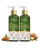 Lotus Botanicals 100% Shea & Almond Body Lotion | Deeply Moisturizes Dry Skin| All Skin Types | 280 ml Each ( Pack Of 2 )