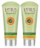 Lotus Organics+ Divine Nourish Face Wash | For Skin Nourishment & Hydration | Sulphate Free | 100 ml Each ( Pack Of 2 )