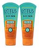 Lotus Herbals Safe Sun Kids Soft-Touch Sunscreen | Spf 40 | Pa+++ | Preservative Free | All Skin Types | 80 g Each (Pack Of 2)