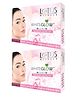 Lotus Herbals Whiteglow Insta Glow 1 Facial Kit | For Radiant Glowing Skin | Natural Ingredients | 40 g ( Pack Of 2 )