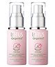 Lotus Organics+ Precious Brightening Serum + Cream | 100% Organic White Peony | Paraben Free | 30 g Each ( Pack Of 2 )