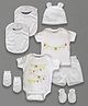 My Milestones Infant Essentials Gift Set SS White - 8 Pieces