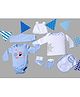 My Milestones Infant Essentials Gift Set FS Baby Blue - 8 Pieces