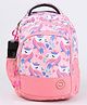 Pearlbags Polyester Water Resistant Casual Backpack Pink - 14 Inches