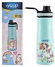 Youp Stainless steel green color Unicorn kids water bottle Euro - 750 ml
