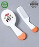 Babyhug Ergo Grip Hair Brush & Comb Grooming Set - Orange