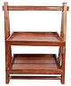 The Better Home Wooden 2-Tier Foldable Spice Rack | Kitchen Organizer Rack | Multi-Purpose Storage Sheesham Shelf for Home, Bedroom & Kitchen