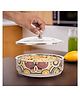 UMAI Double Walled Insulated Serving Casserole (1.5L) | Stainless Steel Hotpot with Transparent Glass Lid & Coaster | Hot Pot For Roti Box | Curry Bowls For Serving | House Warming Gifts For New Home