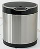 UMAI Stainless Steel Dustbin With Lid | Automatic Dustbin With Inner Bucket | 6L | Dustbin For Kitchen | Round | Dustbin For Bathroom | Dustbin For Bedroom | Dustbin For Home & Office | Silver