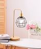 UMAI Table Lamp for Study and Home Decor (44cm) | Made up of Wood & Iron | Table Lamp for Bedroom | Study Lamp for Students | Standard Size | Night Lamp for Bedroom | White