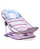 Baby Silicone Grip Bather with Adjustable Recline - Purple| Soft Head Cushion| Anti-Skid Base|  Infant Bath Seat for Newborns & Babies
