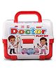 Petals Jr Doctor Set with 18 Pieces - Red
